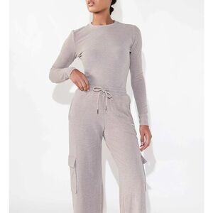 Green Wide Leg Pants with Casual Style